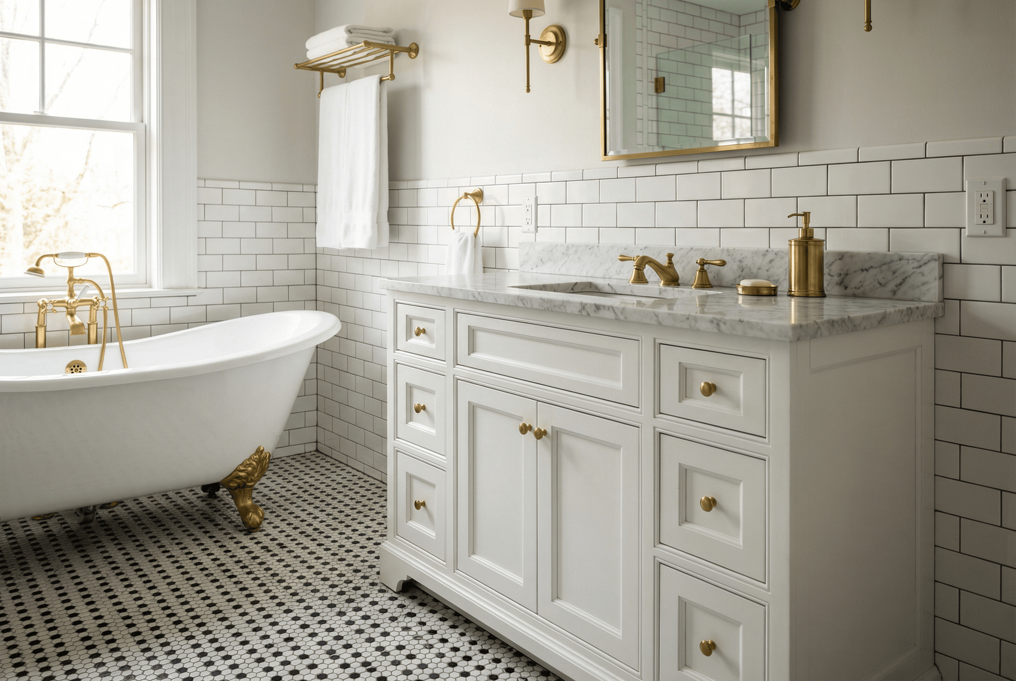 CLASSIC ELEGANCE - Bathroom Renovation by TB Construction FL